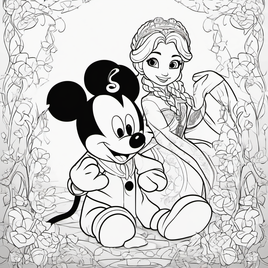 Cute coloring Page 